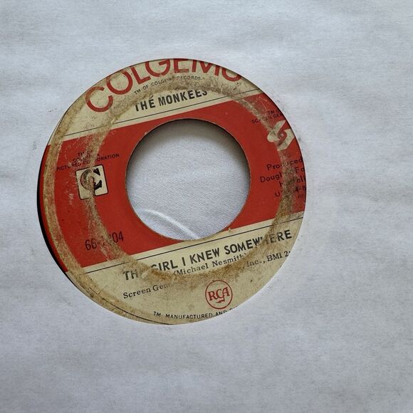 Vinyl 45s Near Mint Lot Of 20 1960s Pop Rock Monkees Troggs Cyrkle First Edition - Picture 2 of 12